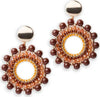 MYA-ACCESSORIES-|-Orecchini-pendenti-base-circolare-pietre-acrilico