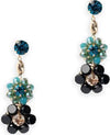 MYA-ACCESSORIES-|-Orecchini-pendenti-con-fiorellini-in-vetro-in-acrilico