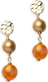MYA-ACCESSORIES-|-Orecchini-pendenti-con-sfere-in-acrilico