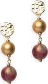 MYA-ACCESSORIES-|-Orecchini-pendenti-con-sfere-in-acrilico