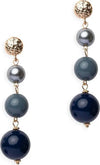 MYA-ACCESSORIES-|-Orecchini-pendenti-con-tre-sfere-in-acrilico