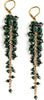 Mya Accessories | Orecchini Pendenti Da Donna Eleganti Con Minerali Grezzi Verdi Moda/Bijoux a piccoli prezzi/Orecchini/Gocce e pendenti You Store - Messina, Commerciovirtuoso.it
