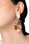 MYA-ACCESSORIES-|-Orecchini-stile-goccia-con-pietre-in-acrilico