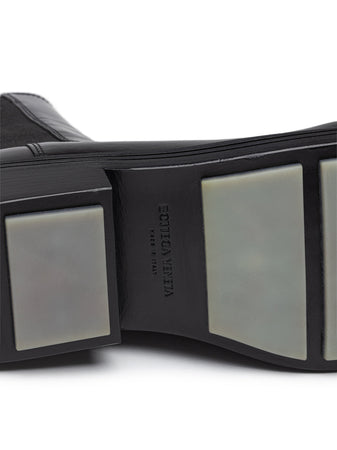 Bottega Veneta Stivaletto Fireman in pelle spazzolata da uomo