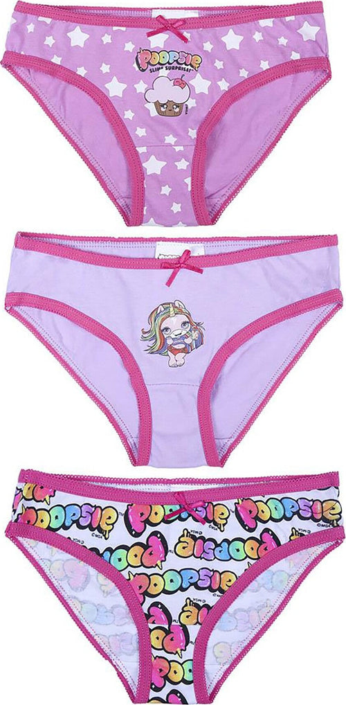 N.-3-Slip-Poopsie-Mis.-4-6-8-10-12-14-Anni