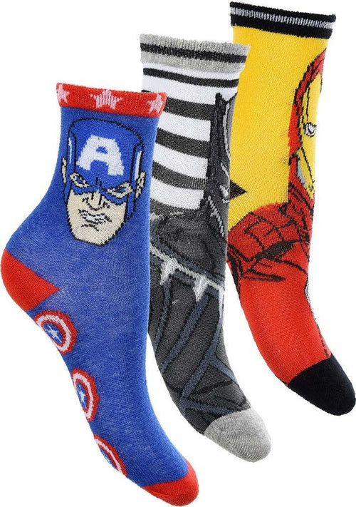 N. 6 Calzini Avengers Bambino Moda/Bambini e ragazzi/Abbigliamento/Calzini e calze/Calzini/Calze Store Kitty Fashion - Roma, Commerciovirtuoso.it