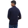 BARBOUR giacche uomo barbour - essential patch zip through - blu da uomo