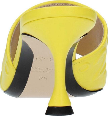 NÂ°21-Sandali-Giallo-da-donna