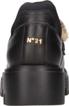 NÂ°21-Scarpe-basse-Nero-da-donna