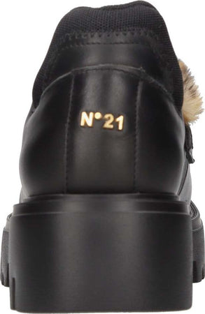 NÂ°21-Scarpe-basse-Nero-da-donna