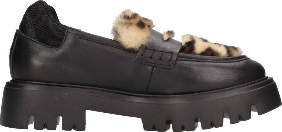 NÂ°21-Scarpe-basse-Nero-da-donna