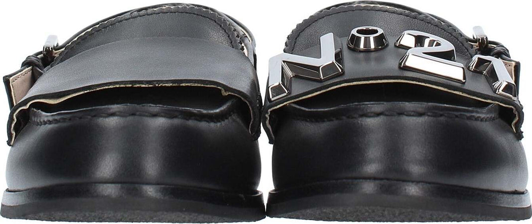 NÂ°21-Scarpe-basse-Nero-da-donna