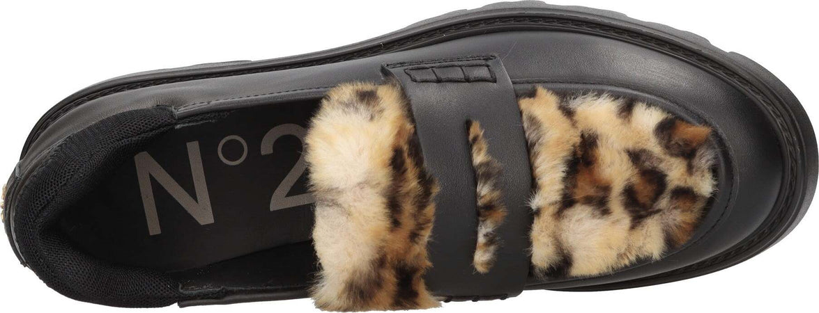 NÂ°21-Scarpe-basse-Nero-da-donna
