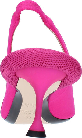 NÂ°21-Scarpe-con-Tacco-Fucsia-da-donna