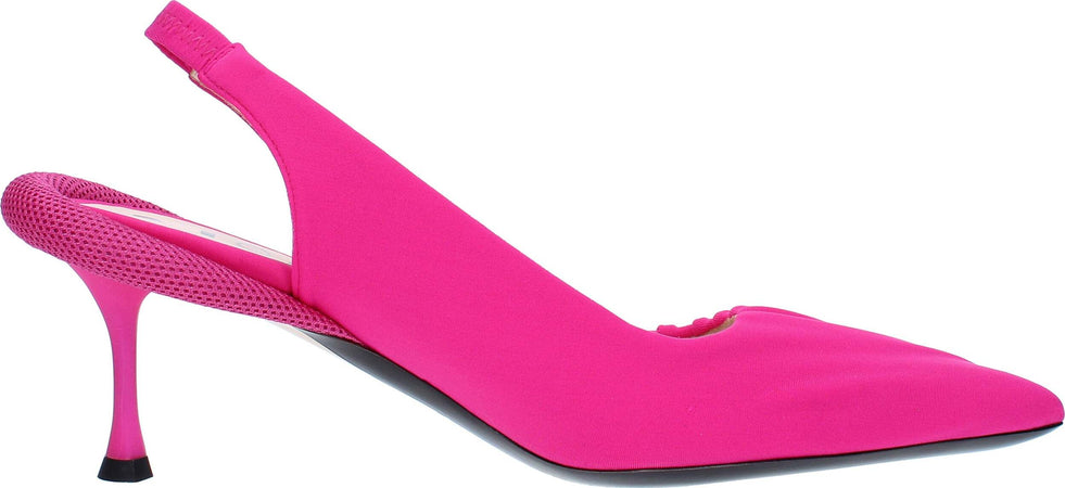 NÂ°21-Scarpe-con-Tacco-Fucsia-da-donna
