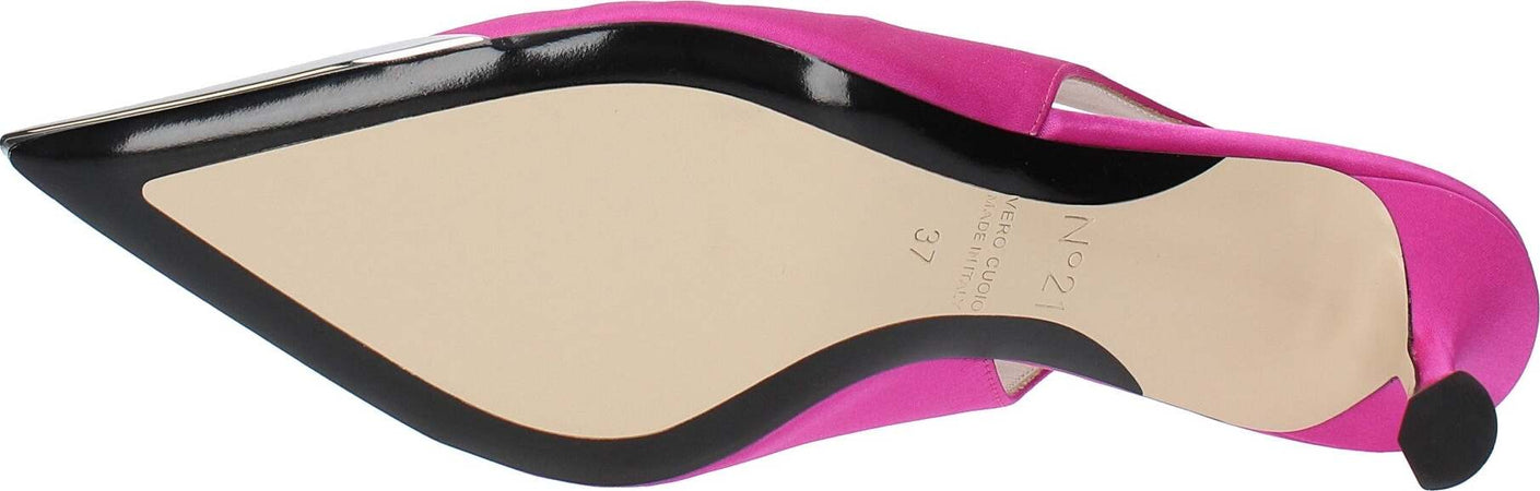 NÂ°21-Scarpe-con-Tacco-Fucsia-da-donna