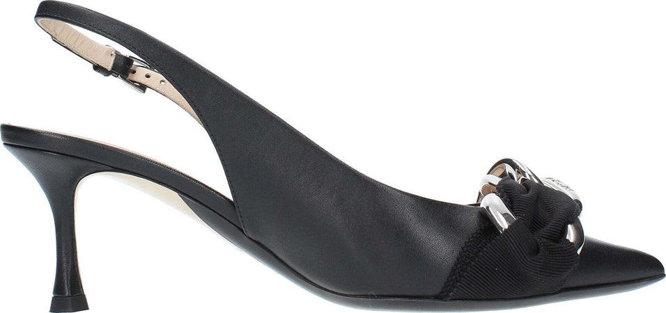 NÂ°21-Scarpe-con-Tacco-Nero-da-donna