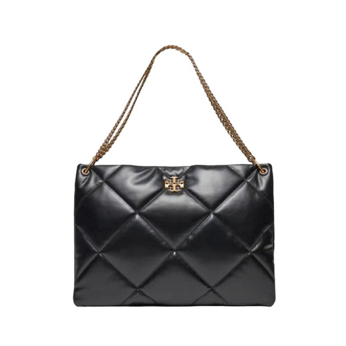 TORY BURCH borse a mano donna tory burch - kira diamond quilt hobo - nero da donna