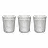 TOGNANA Set 3 bicchieri trasp. cc 300 Diamante