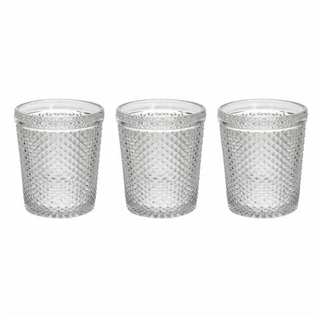 TOGNANA Set 3 bicchieri trasp. cc 300 Diamante