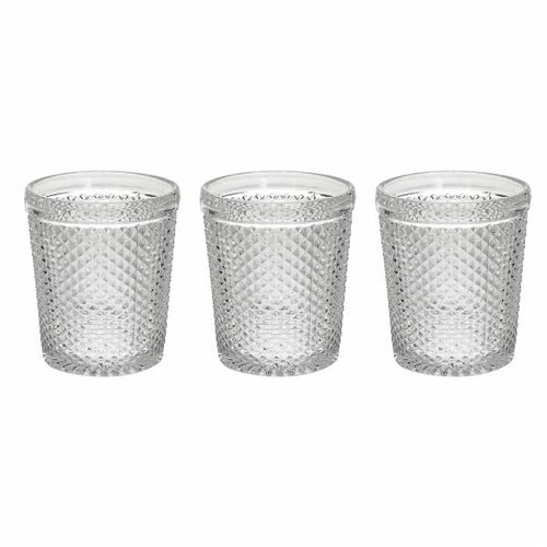 TOGNANA Set 3 bicchieri trasp. cc 300 Diamante