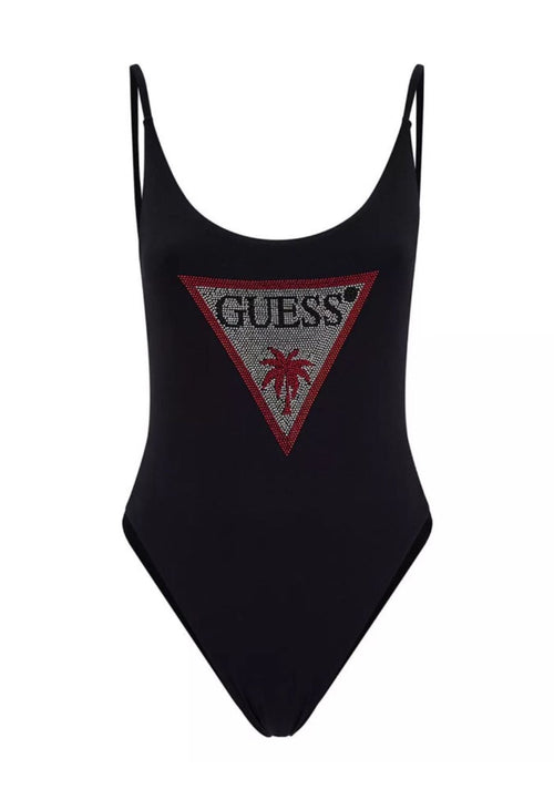 GUESS COSTUME ONE PIECE RHINESTONE da donna
