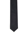 JIL SANDER Cravatta in Seta Nera 7 cm Jil Sander da uomo