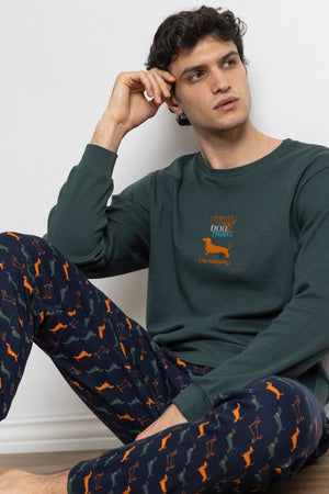 Admas Pigiama da Uomo in Caldo Cotone 63760 2511S33