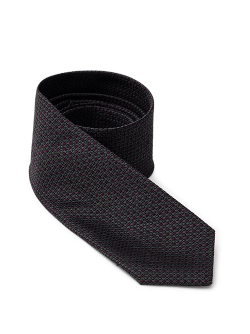 JIL SANDER Cravatta 7 cm in Seta Jacquard Jil Sander da uomo
