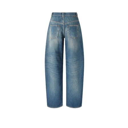 Pinko jeans donna pinko - eloise egg ocean wave denim - denim da donna