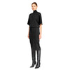 SEMICOUTURE vestiti casual donna semicouture - charlene - nero da donna