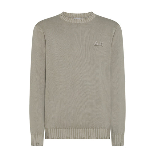 SUN68 maglioni donna sun68 - sweater vintage broken - beige da uomo