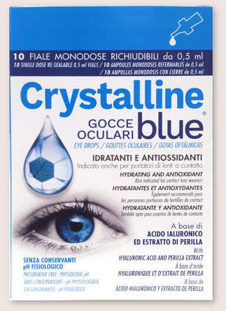 Named Crystalline blue (gocce oculari monodose)