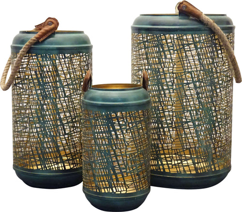 NAMI---set-di-3-lanterne-in-metallo-Verde-Milani-Home