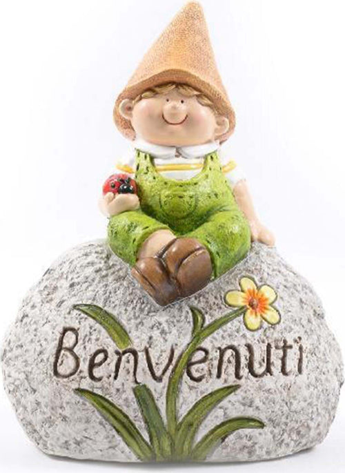 Nanetto Livio Benvenuti per adornare il tuo ambiente Casa e cucina/Decorazioni per interni/Addobbi e decorazioni per ricorrenze/Decorazioni natalizie/Schiaccianoci MagiediNatale.it - Altamura, Commerciovirtuoso.it