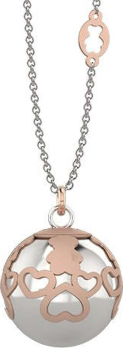 Nanãn-Collana-con-Pendente-con-ciondolo-boule-e-decori-a-forma-di-cuore-e-orsetto