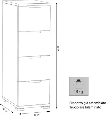 NANO---cassettiera-4-cassetti-Rovere-grigio-Milani-Home