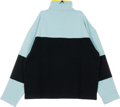 NAPA-SILVER-Felpa-Collo-Alto-Uomo-B-anzere-Zip-Sweat-Light-Blue/black-da-uomo