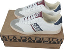 Napapijri-Aspen-Trainer-Sneaker-Uomo-Bianche-Scarpe-da-Ginnastica-S4SPEN01/SUP-White/red/navy-Aspen-Trainer