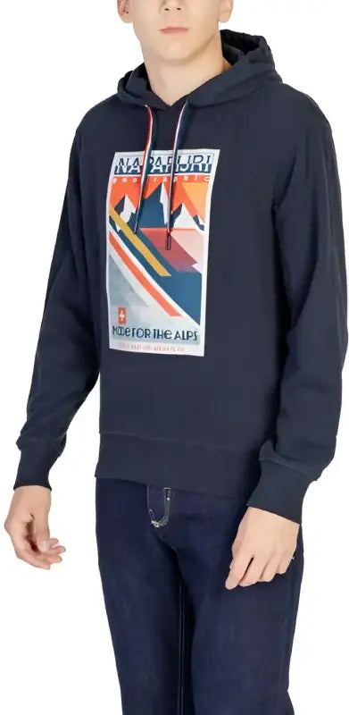 Napapijri Felpa Uomo - black / S - Abbigliamento Felpe