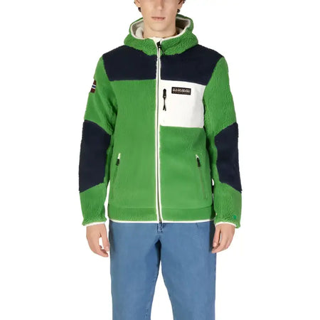 Napapijri Felpa Uomo - green / M - Abbigliamento Felpe