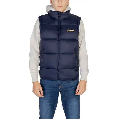 Napapijri Giubbotto Uomo - blue / S - Abbigliamento Giubbotti