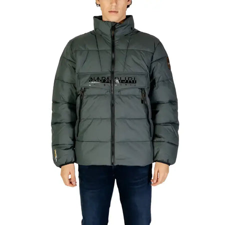 Napapijri Giubbotto Uomo - green / S - Abbigliamento Giubbotti