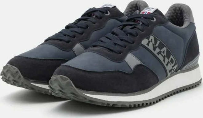 Napapijri Scarpa Uomo Pelle Scamosciata F3stab01/syn Moda/Uomo/Scarpe/Sneaker e scarpe sportive/Sneaker casual Euforia - Bronte, Commerciovirtuoso.it