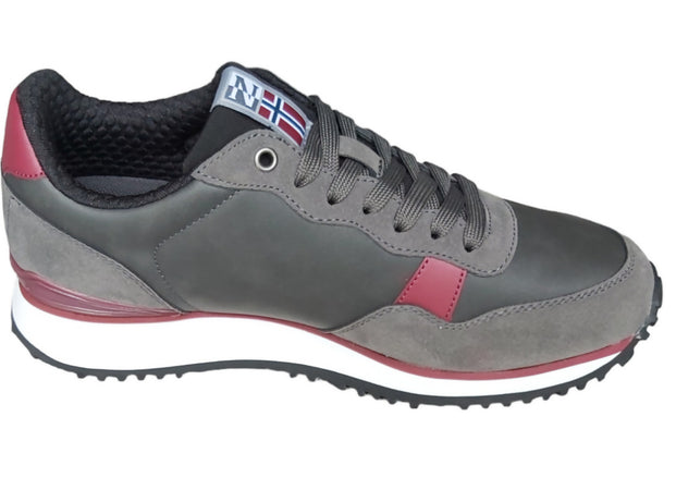 Napapijri Scarpa Uomo Pelle Scamosciata F3stab01/syn Moda/Uomo/Scarpe/Sneaker e scarpe sportive/Sneaker casual Euforia - Bronte, Commerciovirtuoso.it