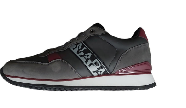 Napapijri Scarpa Uomo Pelle Scamosciata F3stab01/syn Moda/Uomo/Scarpe/Sneaker e scarpe sportive/Sneaker casual Euforia - Bronte, Commerciovirtuoso.it