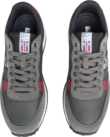 Napapijri Scarpa Uomo Pelle Scamosciata F3stab01/syn Moda/Uomo/Scarpe/Sneaker e scarpe sportive/Sneaker casual Euforia - Bronte, Commerciovirtuoso.it