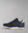 Napapijri Scarpe Uomo Uomo in Pelle Scamosciata E Tessuto Sneaker Casual Virtus Suola in Gomma E Lacci Nuova Collezione Autunno/inverno 2022/23