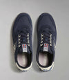 Napapijri Scarpe Uomo Uomo in Pelle Scamosciata E Tessuto Sneaker Casual Virtus Suola in Gomma E Lacci Nuova Collezione Autunno/inverno 2022/23