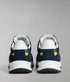 Napapijri Sneakers Uomo Match Scarpe Casual Tessuto E Camoscio Lacci Suola In Gomma Blu Scarpa Maxi Logo Nuova Coll. Napipijri